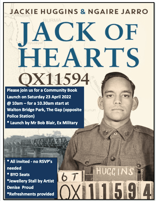 Book launch Saturday 23 April