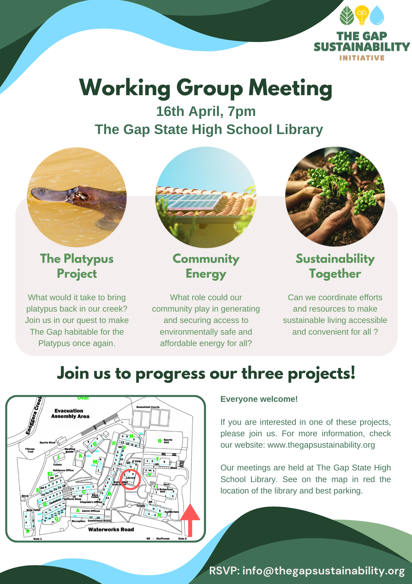 Upcoming April Working Group