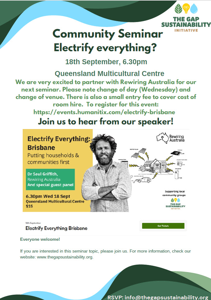 September Seminar: Electrify Everything?